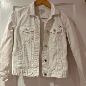 White Jean Jacket from Lucky Brand, in great shape, no stains!!